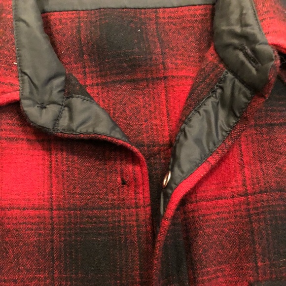 Men’s M Vintage Pendleton Wool Shirt Buffalo Plaid - Picture 5 of 8